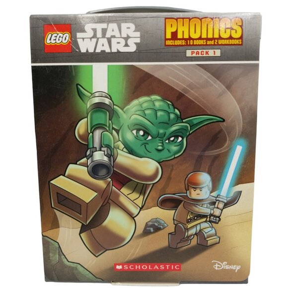 Lego Star Wars Phonics Learning to Read Books Box Set Pack 1 - Picture 1 of 9